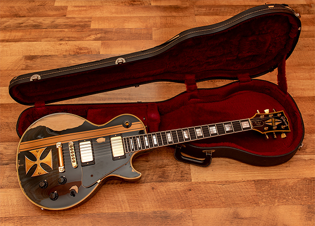 Gibson Les Paul Custom 1982 - Iron Cross customized by Augustin Cristian Apostol (#Avatar2100)