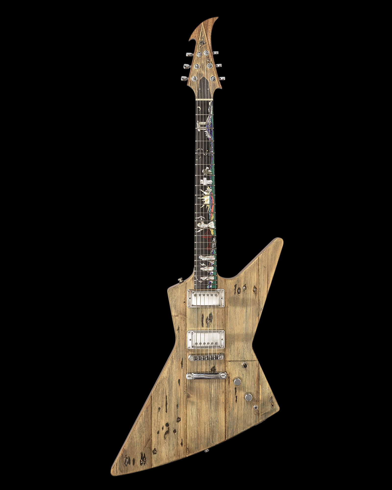 CARL REBORN #3132 independent tribute guitar by Augustin-Cristian Apostol